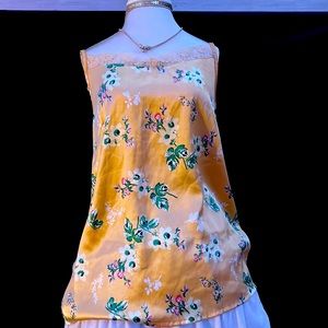 SATIN SILK DISTRESSED BLOUSE!